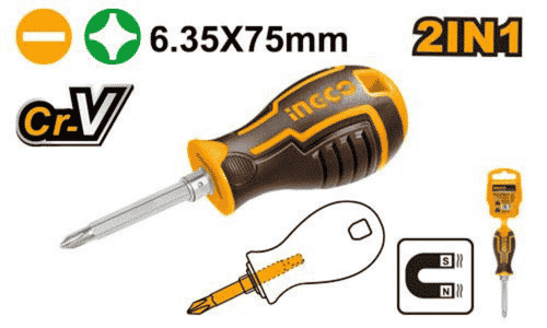 INGCO 2 In 1 screwdriver set - AKISD0202