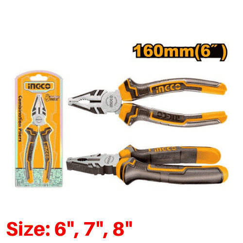INGCO 6" Combination Pliers - HCP08168