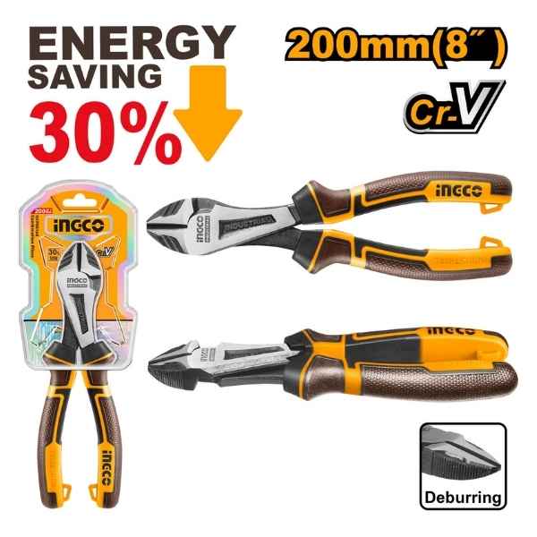 INGCO 8" High Leverage Combination Pliers - HHHDCP28200
