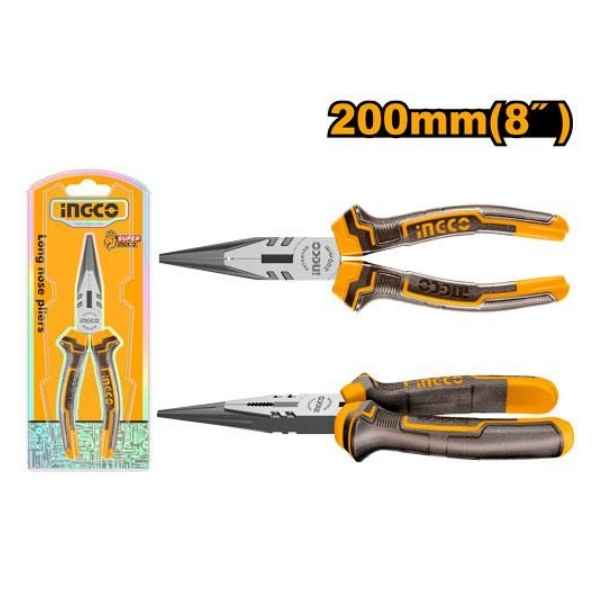 INGCO 8" Long Nose Pliers - HLNP08208