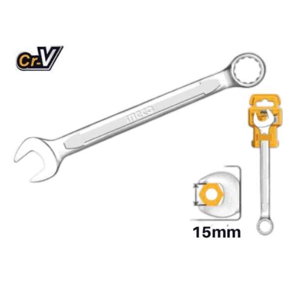 INGCO 15mm Combination Spanner - HCSPA151