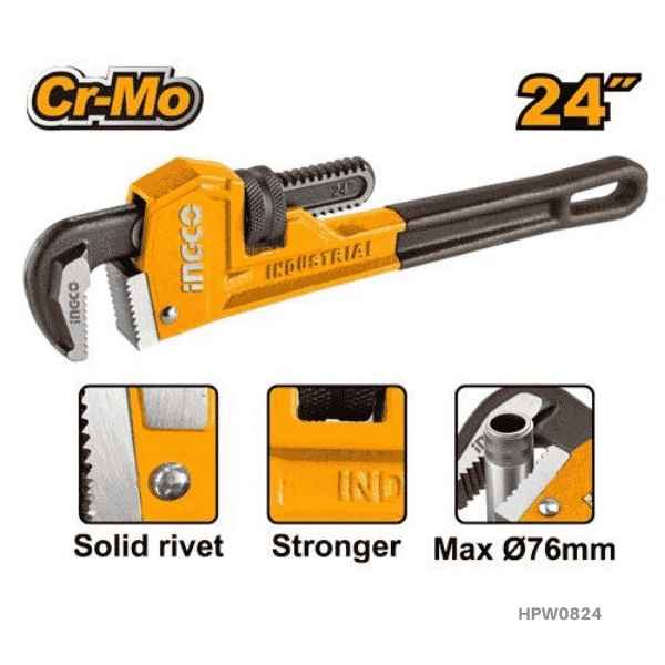 INGCO 24" Pipe Wrench - HPW0824