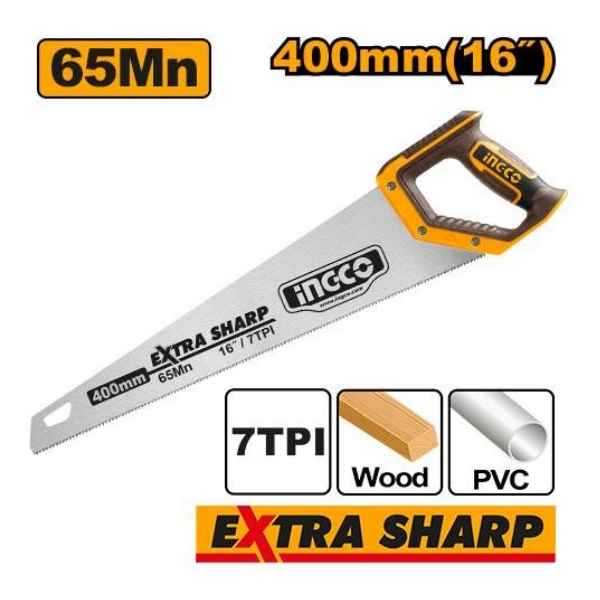 INGCO 16" Hand saw - HHAS15400