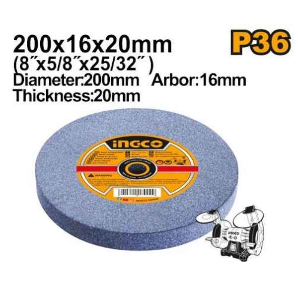 INGCO 200mm Bench grinding wheel - AGW2008016