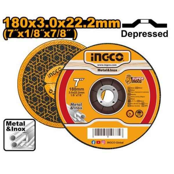 INGCO 7" Abrasive metal cutting disc - MCD301801
