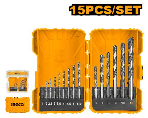 INGCO 15 Pcs HSS drill bits set - AKDL51501