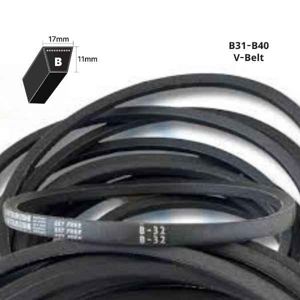 B31 B32 B33 B34 B35 B36 B37 B38 B39 B40 V-belt