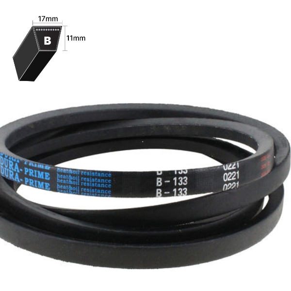 B131 B132  B1133 B134 B135 B136 137 B138 B139 B140 V-Belt