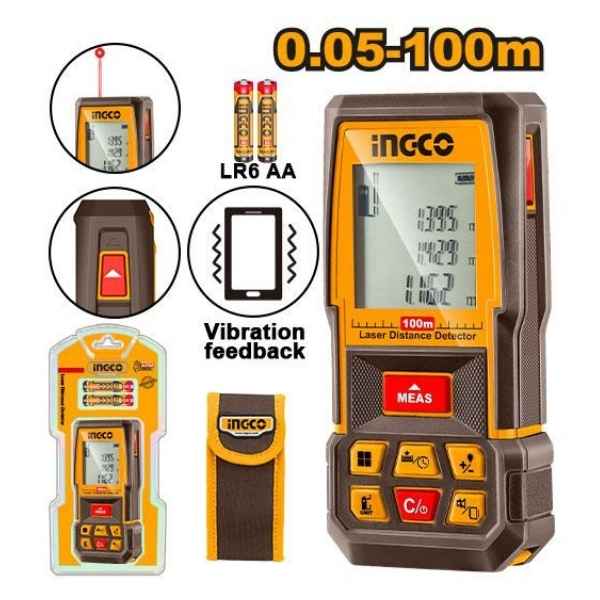 INGCO 100m Laser distance detector - HLDD1008