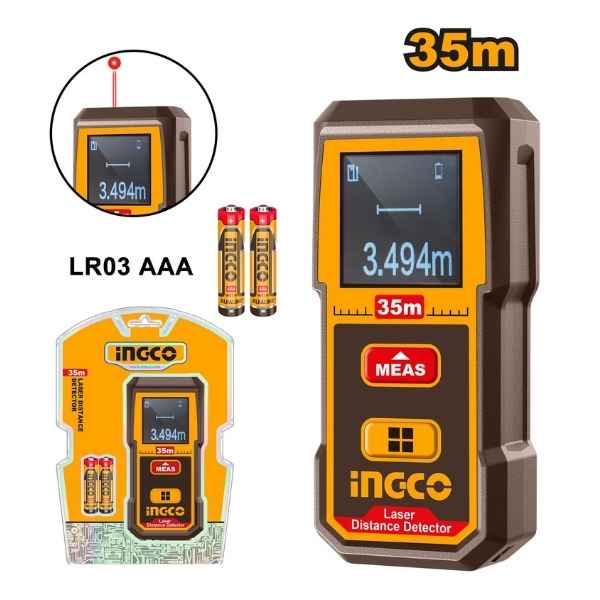 INGCO 35m Laser distance detector - HLDD0355