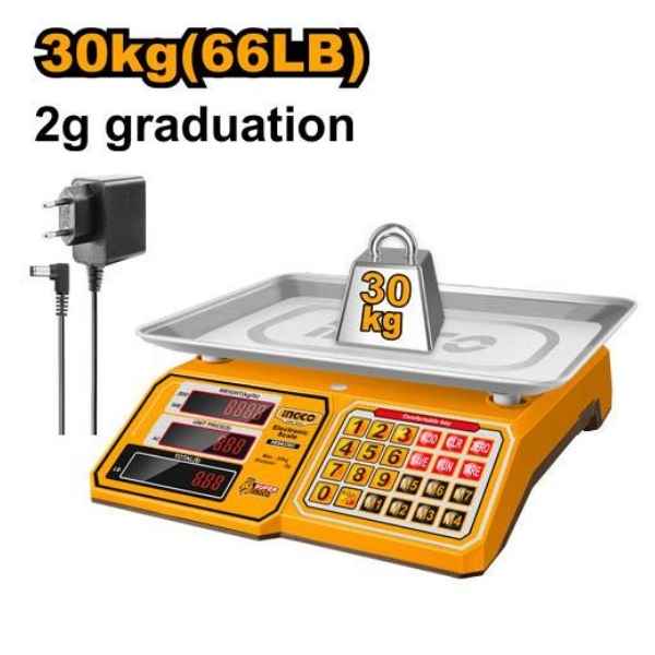 INGCO 30kg Electronic scale - HESA3303