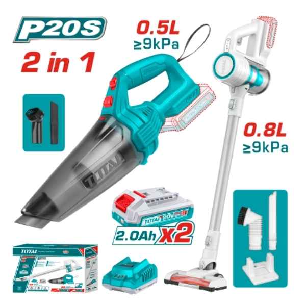 TOTAL Cordless Vacuum Cleaner Kit - TOSLI29832