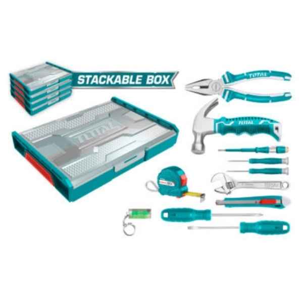 TOTAL 11 Pcs household tools set - THKTV02H111