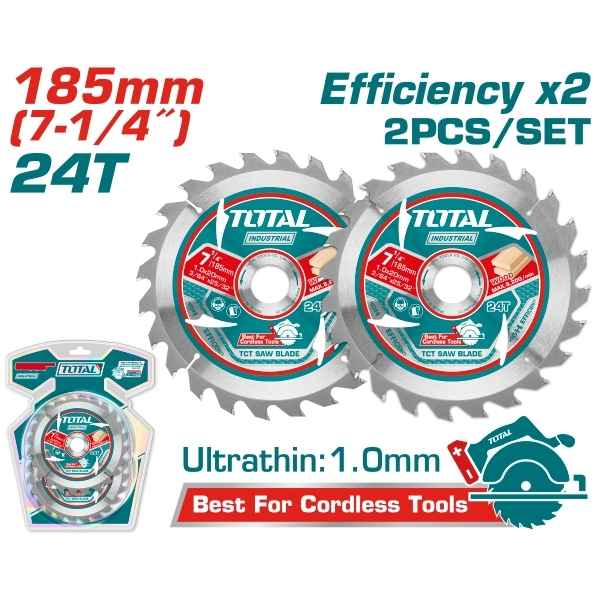 TOTAL Ultra-thin TCT saw blade set - TAC2331853