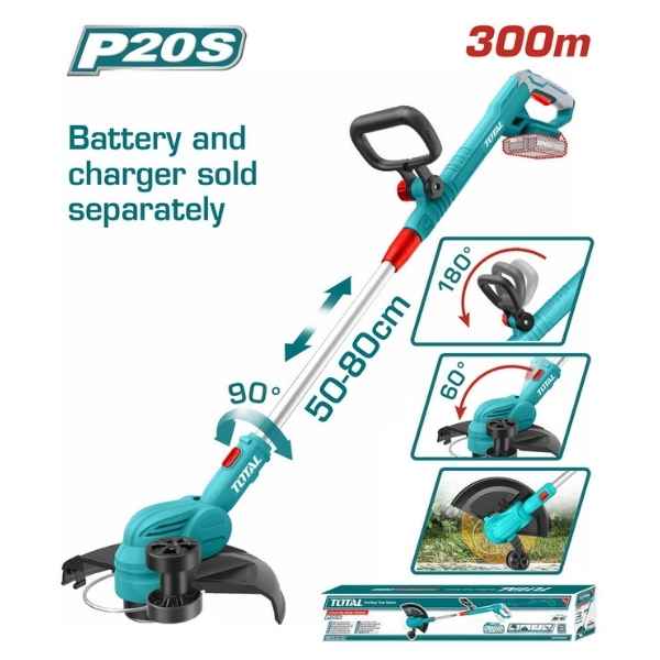 TOTAL Cordless Grass Trimmer - TGTLI20328