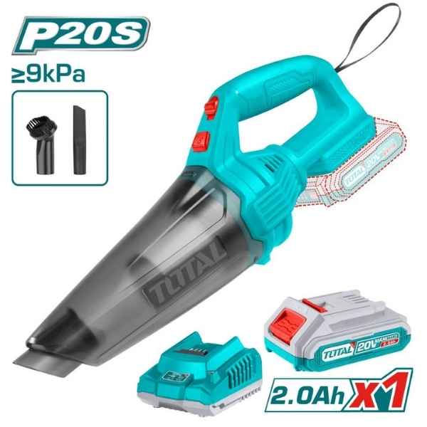 TOTAL Lithium-Ion Vacuum Cleaner - TVLI20126