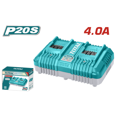 TOTAL 4Ah Battery Charger - TCLI2034