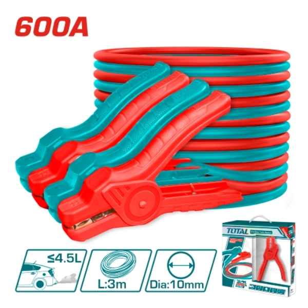 TOTAL 600A Booster Cable - PBCA16008