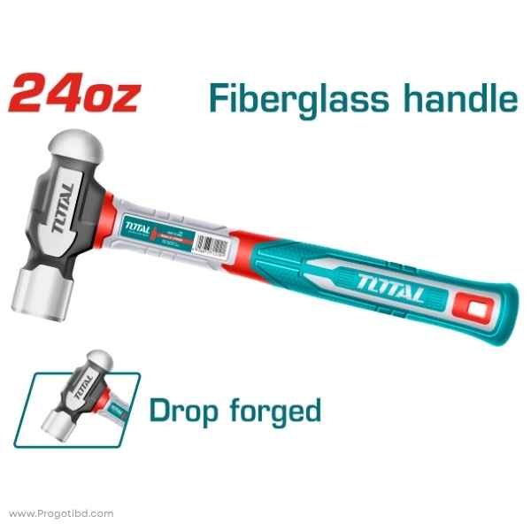 TOTAL 24oz Ball Pein Hammer - THBPH61024