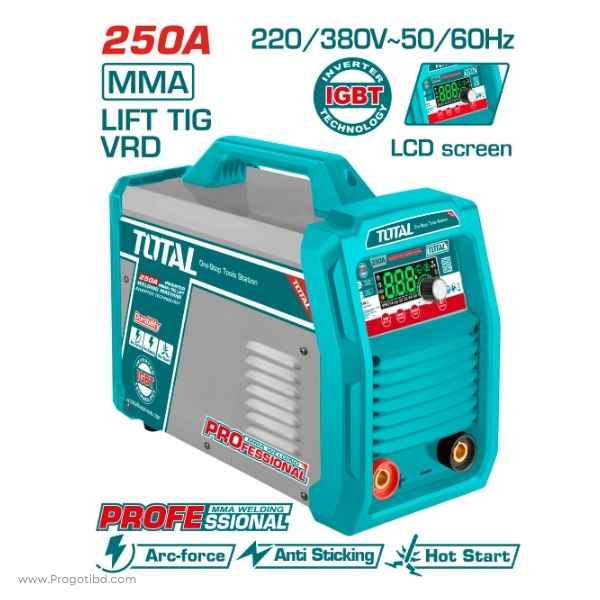 TOTAL 250A Inverter MMA Welding Machine - TW225079