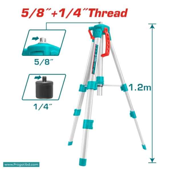 TOTAL Tripods for Laser Levels - TLLT01152