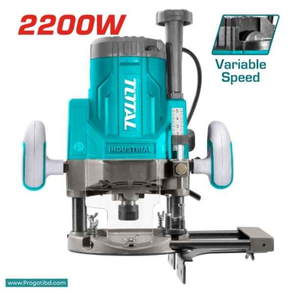 TOTAL 2200W Electric Router - TR111226